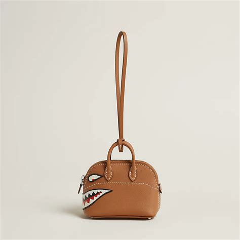 hermes bolide shark charm